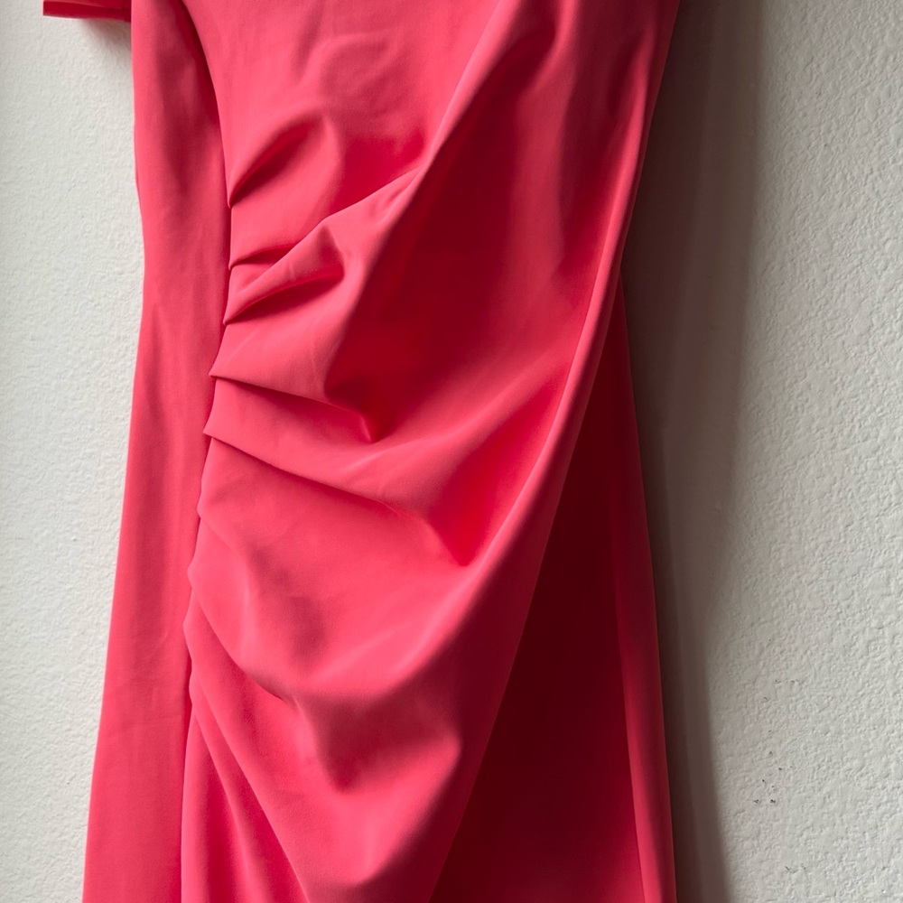 NWT $695 Chiara Boni La Petite Robe Devis Dress in Pink Red Sz 8 - Picture 6 of 16